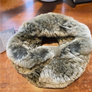 Linda richards sage green headband warmer